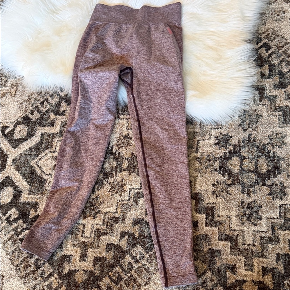 Gymshark Marled Brown Leggings